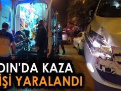 Aydın Efeler’de trafik kazası: 1 yaralı