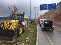 Manisa Soma’da peyzaj çalışmaları sürüyor