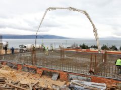 Mudanya Yıldıztepe’deki projede ilk bloğun temel betonu atıldı