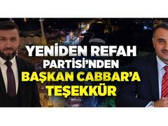 Kayseri Develi’de Yeniden Refah’tan Başkan Cabbar’a esnaf teşekkürü