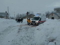 Erzincan’da hasta kadın için seferberlik