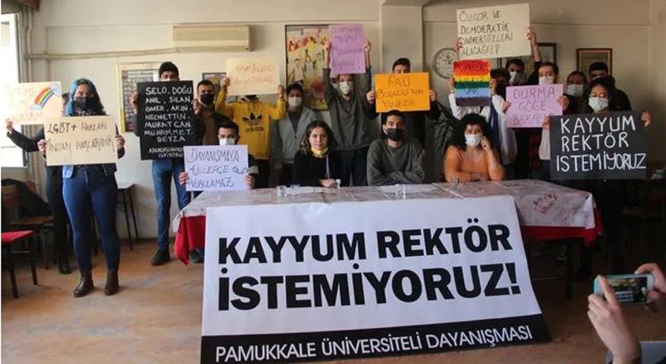 Pamukkale’den Boğaziçi protestolarına destek