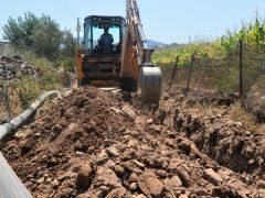 Muğla Dalaman’da içme suyu hatları yenilendi