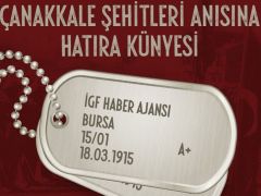 18 Mart’a özel ‘hatıra künye’ ilgisi