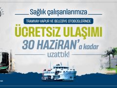 Kocaeli’de sağlıkçılara ücretsiz ulaşım uzadı