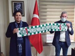 Kırşehir Belediyespor’dan AK Parti’ye hayırlı olsun ziyareti