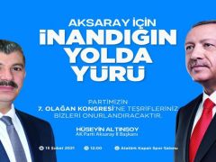 Aksaray AK Parti’den kongre çağrısı